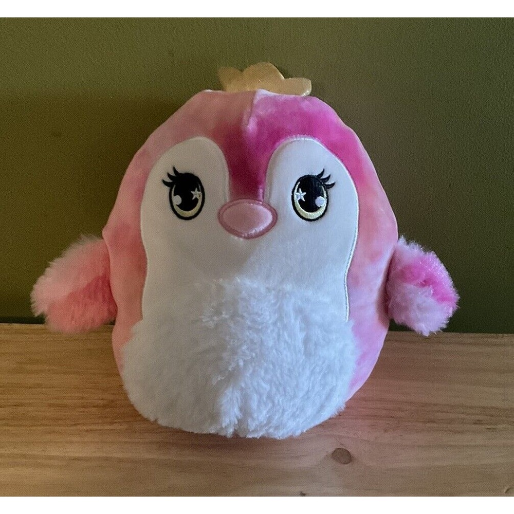 Original Squishmallow Piper the Penguin Stuffed Plush Pink‎ 8" Kellytoy 2019